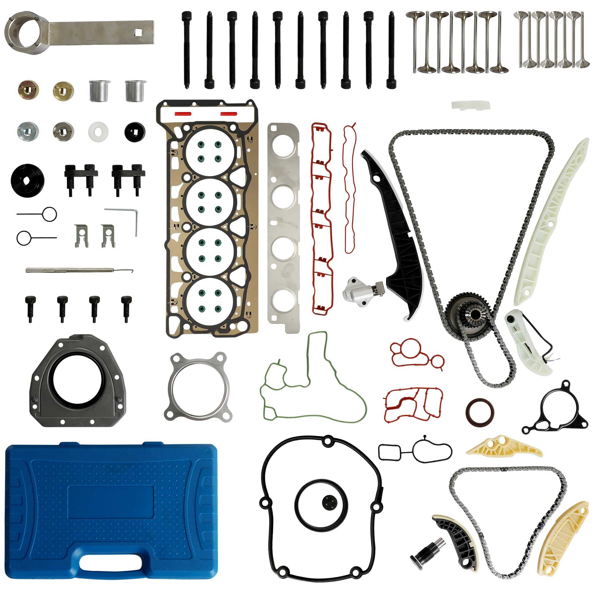 Amazon.co.jp: 06D109601M、06D109611H 2.0ヘッドガスケットセット吸気
